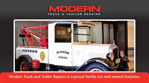 Modern Truck Repairs Logo